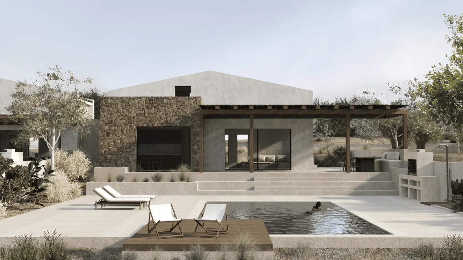 Maya - Exterior design Polychrono halkidiki